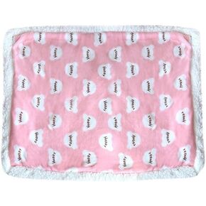 Plush Pet Blanket for Cats and Dogs Ultra Soft Indoor Cat Blanket Cozy Dog Blanket Crate Mat Sofa Protector(Gray,60X80cm)