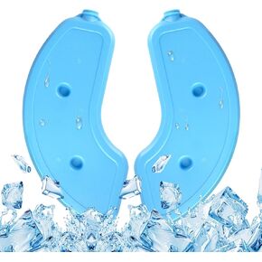 2 Pcs Replacement Ice Packs for Automatic Cat Feeder Wet Food and Automatic Pet Feeder （Place It Horizontally, Not Vertically）