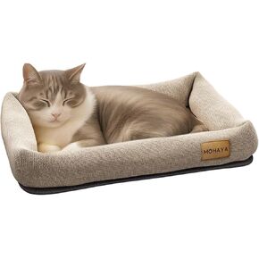 Jute Pet Bed-L, 2-in-1 Small Dog Bed & Scratch Pad – Breathable Jute & Cotton Dual-Layer Design, Eco-Friendly Lounger with Cooling Comfort for Summer – Washable, Durable, Non-Slip Base