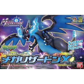 Bandai Hobby - Pokémon - Mega Charizard X Pokémon Model Kit