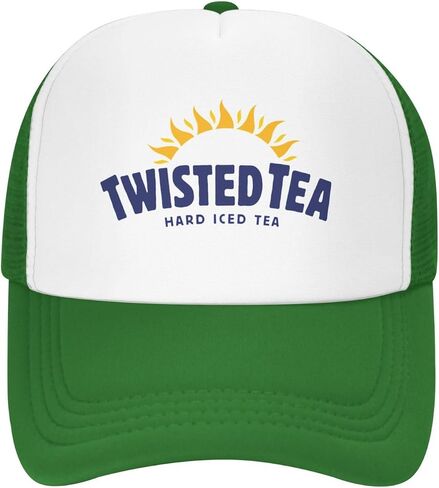 T-Wisted T-Ea قبعة سائق الشاحنة خفيفة الوزن خمر Snapback قبعة ريترو ستايل قبعة بيسبول عادية حزام قابل للتعديل للرجال/النساء in Kuwait