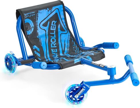 VEVOR Ride on Scooter, Load Capacity of 198 lbs, Swing Side-to-Side for Amazing Ride Powered by Zig-Zag Motion, Ride on Drifting Toy for Ages 10+, Rides on Any Hard Surface for Indoor & Outdoor, Blue in Saudi Arabia