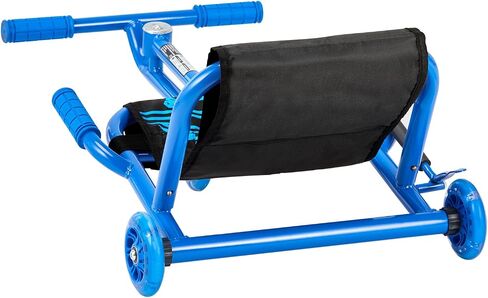 VEVOR Ride on Scooter, Load Capacity of 198 lbs, Swing Side-to-Side for Amazing Ride Powered by Zig-Zag Motion, Ride on Drifting Toy for Ages 10+, Rides on Any Hard Surface for Indoor & Outdoor, Blue in Saudi Arabia