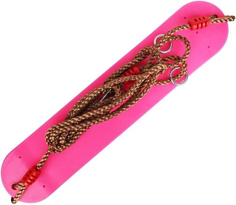 Elastische Kinderschaukel Bunte EVA Soft Board U-förmige Schaukel Sitz Schaukel Kinder Garten Outdoor Schaukel (Pink) in Saudi Arabia