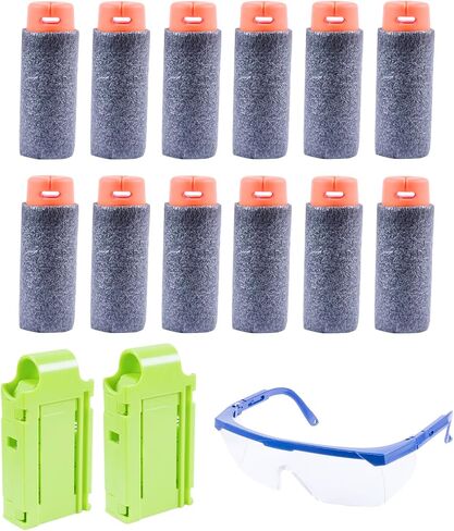 Transparent Bread Machine Launcher Dart Blaster Pistol Toy Set for Boys Nerf Gun for Boys Gift Green in Saudi Arabia