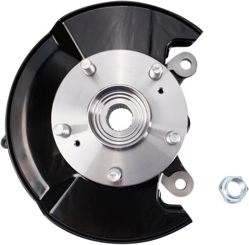 TRQ Complete Wheel Hub Bearing & Steering Knuckle Assembly LH for Toyota Sienna FWD 3.5 V6 in Saudi Arabia