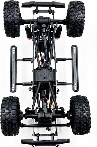 CR-18P V3 Rushmore Urghmore باللون الأحمر-1/18 المقياس RC Truck Mawler مع ميزات شاحنات RC على الطرق الوعرة ، محاور البوابة والتروس المعدنية-جاهزة للتشغيل ، 2S/3S LIPO متوافقة (1810416-V3) in Kuwait