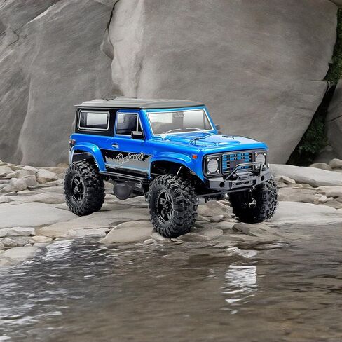 CR-18P V3 Rushmore Urghmore باللون الأحمر-1/18 المقياس RC Truck Mawler مع ميزات شاحنات RC على الطرق الوعرة ، محاور البوابة والتروس المعدنية-جاهزة للتشغيل ، 2S/3S LIPO متوافقة (1810416-V3) in Kuwait