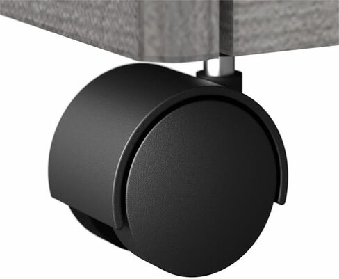 Pemberly Row 2 Drawer Mobile File Cabinet in Modern Hickory - Engineered Wood in Kuwait