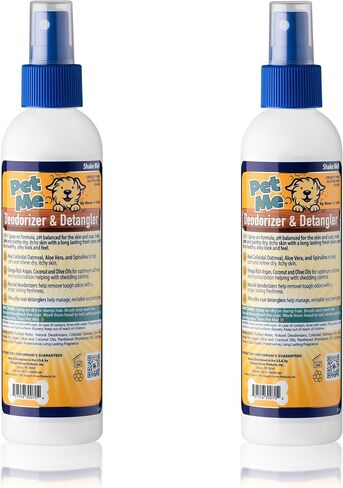 Mane 'n Tail Me for Pets Homodorizer & Detangler Spray مع دقيق الشوفان الغروي الحقيقي ، الألوة فيرا وسبيرولينا in Kuwait