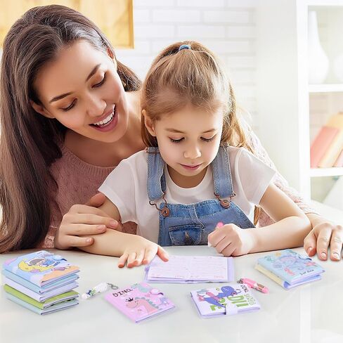LIYIQ 24 PCS دفتر ملاحظات صغير مع PEN ، MINI Notebook in Pocket ، أجهزة الكمبيوتر المحمولة اللطيفة للبنات أطفال مناسبة لبرنامج دفتر السفر إلى المدرسة الهدايا in Saudi Arabia