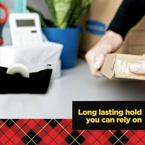 Scotch Transparent Tape with C60 Desktop Dispenser, Versatile, Cuts Cleanly, Engineered for Office and Home Use, 3/4 x 1000 Inches, Boxed, 12 Rolls, 1 Dispenser in Saudi Arabia