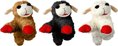 Multipet Mini Lamb Chop Toy 6", 3 Pack in Saudi Arabia
