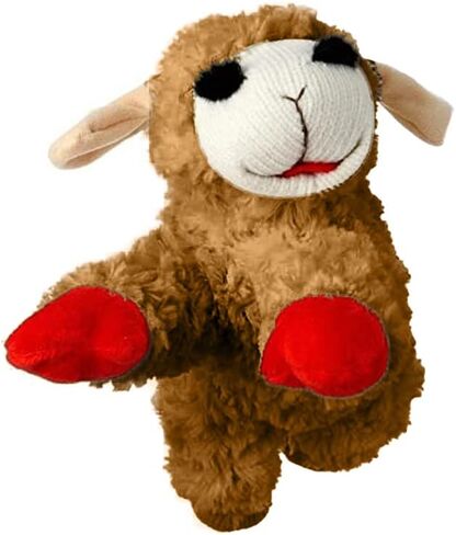 Multipet Mini Lamb Chop Toy 6", 3 Pack in Saudi Arabia
