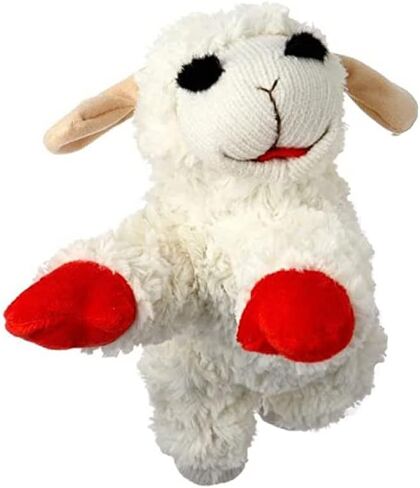 Multipet Mini Lamb Chop Toy 6", 3 Pack in Saudi Arabia