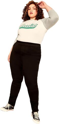 Avenue Women's Plus Size Jegging True Panels in Kuwait