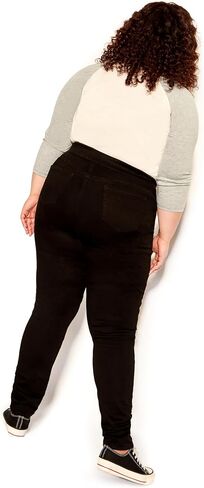 Avenue Women's Plus Size Jegging True Panels in Kuwait