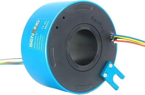Through bore ID 40mm Slip Ring 6 wires/12 Wires Each 10A with OD 86mm(40X86mm 12CH 10A) in Saudi Arabia