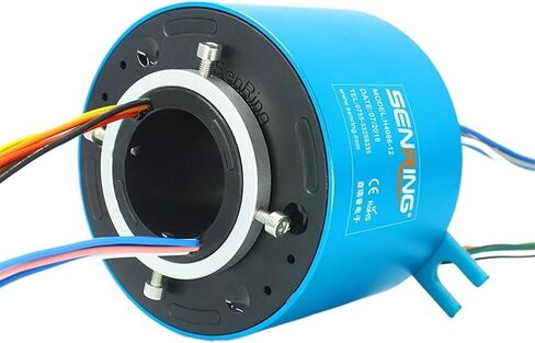 Through bore ID 40mm Slip Ring 6 wires/12 Wires Each 10A with OD 86mm(40X86mm 12CH 10A) in Saudi Arabia