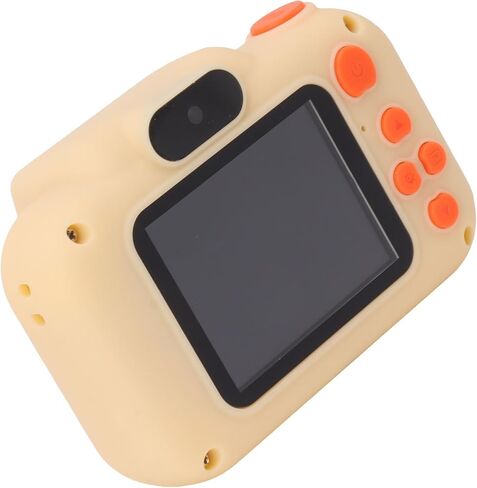 Kids Digital Camera 32G Card 1080P 8X Zoom Toddler Camera Kids Video Camera Kids Digital Camera Children Digital Camera Selfie Camera Toy Digital Camcorder Toy for Children (Beige) in Kuwait