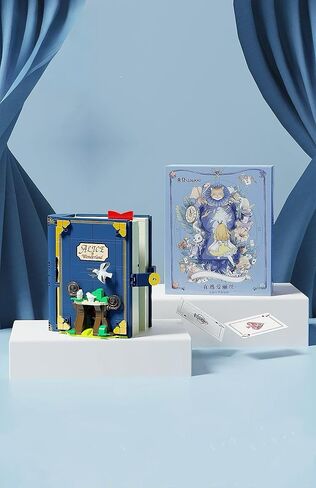Illuminated Fairy Tale Book Building Blocks Toys Red Version with Storyline for Boys and Girls -Includes for Women & Teenagers Adults in Saudi Arabia