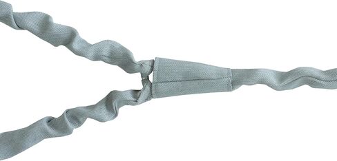 Decorative Black Porch Swing Chain Cover - Weather-Resistant Olefin Fabric Cover for Swing Chains in Saudi Arabia