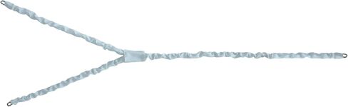 Decorative Black Porch Swing Chain Cover - Weather-Resistant Olefin Fabric Cover for Swing Chains in Saudi Arabia