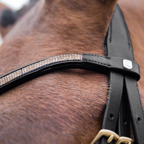 HORZE Lester Dressage Snaffle Bridle w/Reins in Saudi Arabia