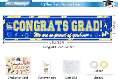 45 قطعة لافتة تخرج 2024، لافتة تهنئة التخرج مع بالونات التخرج، لافتة تخرج فئة 2024 ديكورات، ديكورات خارجية للتخرج، مستلزمات حفلات التخرج الجامعية، أحمر وأبيض وأزرق in Kuwait