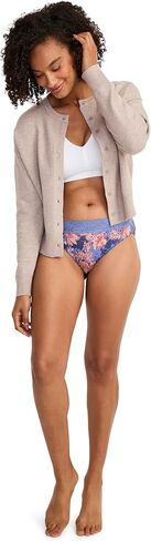 Jockey Women's Underwear No Panty Line Promise Tactel Lace Bikini, First Bloom Purple, 6 in Saudi Arabia