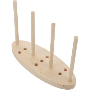 ARTIBETTER 1Set Bowknot Maker Tool Wooden Bow Making Device for DIY Crafting for Wreaths and Decorations Includes Sticks for Various