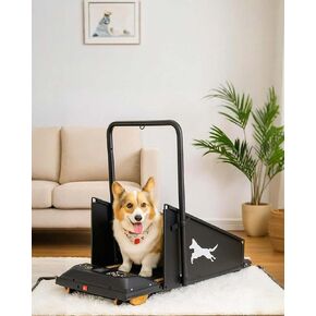 Dog Treadmill Small and Medium Dogs,Indoor Running Machine for Fitness, Compact & Durable Pacer Treadmill for Health and Exercise