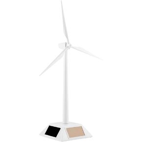 Solar 3D Windmill Model, Children's Educational Fun Gift, Wind Turbine Generator, Home Desktop Decoration Office Desk Decoration