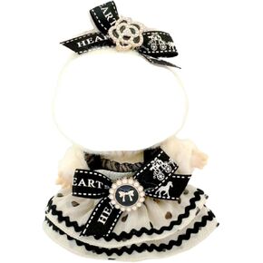 Cute Designed Clothes for 17cm Dolls, Luxury Chic Series Fashion Doll Clothes Accessories (NO Doll) (Pink)