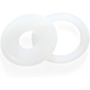 1/2"-8" Silicon Gasket Fits 50.5mm-232mm OD Sanitary Tri Clamp Type Ferrule(57mm)