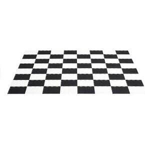 MegaChess Giant Chess Game Board - Plastic - Giant Size - Compatable 25 Inch 37 Inch and 49 Inch Giant Chess Sets 10 Inch Giant Checkers
