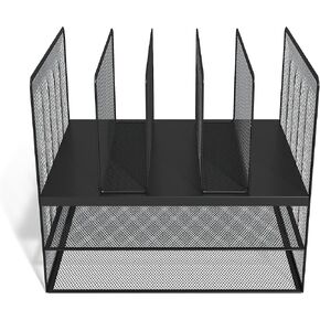 Tru Red Staples 7 Compartment Wire Mesh Organizer ، Matte Black ، 2/Pack (TR57537-CCVS)