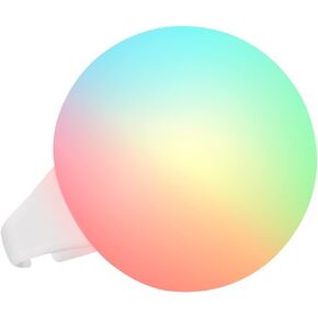 FlashingBlinkylights تغيير اللون السحري Orb LED Deco Ball Ring (مجموعة من 12)
