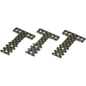 Kyosho MZW404 Carbon Rear Suspension Plate Set, Mini-Z