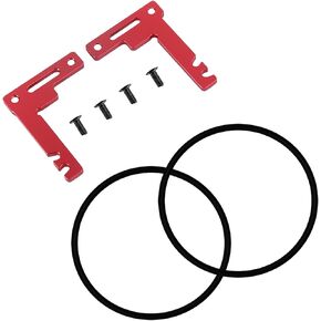 1 Set Red Aluminum Short Battery Holder for Tamiya TT02 TT02B 1/10 RC