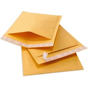 250#0 6x10 Kraft Paper Padded Bubble Envelopes Mailers Shipping Case 6"x10"