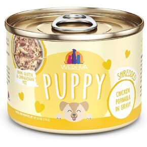 Weruva Puppy, Chicken Formula in Gravy, 6oz Can, Pack of 8