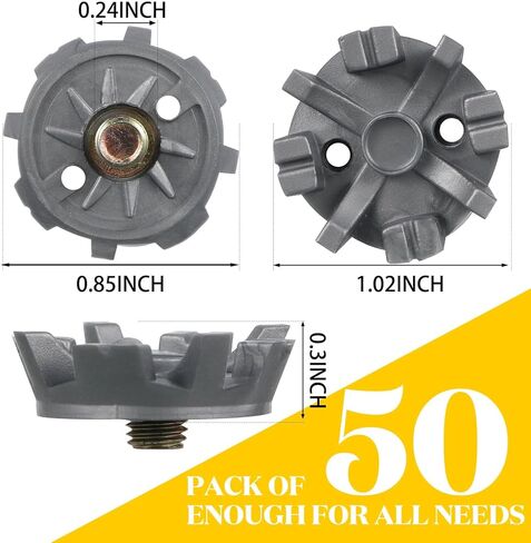 51 قطعة مجموعة مرابط الجولف 50 استبدال مسامير حذاء الجولف مع 1 مرابط جولف سوداء مفتاح ربط معدني 1/4 بوصة مسامير جولف بديلة مرابط أحذية الجولف الرمادية للاعب الجولف حذاء الكريكيت in Kuwait