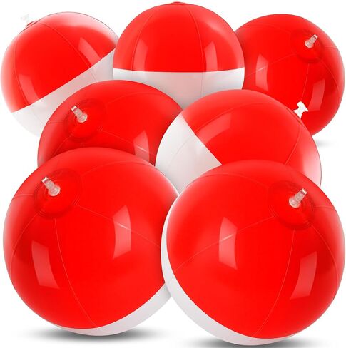8PCS 8Inch Beach Ball Set for Green Pixel Themed Birthday Party Decorations,Pool Party Supplies,Summer Outdoor Activities,Kids Party Favors,Class Celebration & Holiday Games (8PCS Green+Brown 8inch) in Kuwait