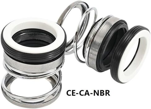 حلقة الختم الميكانيكية الختم ، ختم عمود مضخة الماء ، 2pcs 8-55mm 108 Series Mechanical Seal ، CE-CA-NBR Seaft for Itnline Water Pump (108 19 * 35mm) in Kuwait