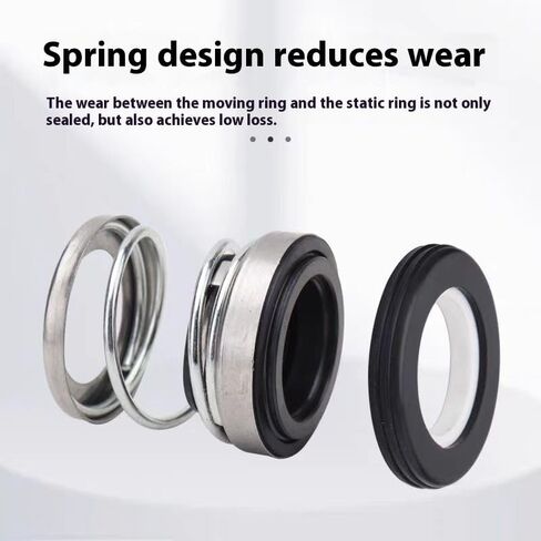 حلقة الختم الميكانيكية الختم ، ختم عمود مضخة الماء ، 2pcs 8-55mm 108 Series Mechanical Seal ، CE-CA-NBR Seaft for Itnline Water Pump (108 19 * 35mm) in Kuwait