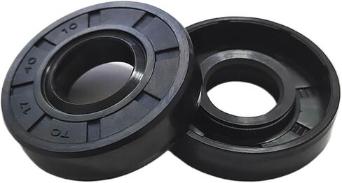 2Pcs Framework Oil Seal ID:18mm OD:24-47mm Thickness 4-12mm Fluoro Rubber Gasket Rings(18x27x5 2pcs) in Saudi Arabia