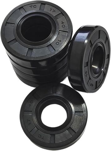 2Pcs Framework Oil Seal ID:18mm OD:24-47mm Thickness 4-12mm Fluoro Rubber Gasket Rings(18x27x5 2pcs) in Saudi Arabia