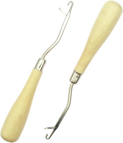 Nuobesty 2pcs Alatch Hook Crochet Tool Tool Tool Tool for Handmade Diy Weaving لصياغة السجاد ومشاريع الحياكة in Saudi Arabia