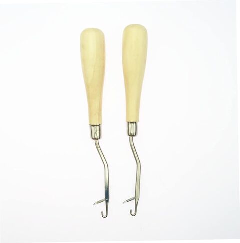 Nuobesty 2pcs Alatch Hook Crochet Tool Tool Tool Tool for Handmade Diy Weaving لصياغة السجاد ومشاريع الحياكة in Saudi Arabia